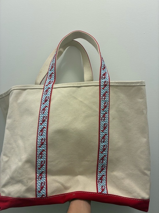 L.L. Bean Lobster Canvas Tote Rare/Retired - Picture 4 of 4